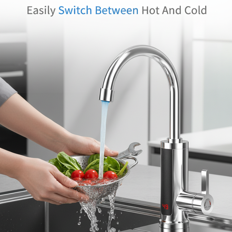 QuickFlow – Instant Hot Water on Demand for Faster Kitchen Tasks