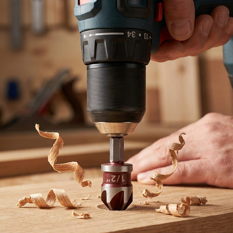 DrillPro - Achieve perfectly smooth, splinter-free holes every time