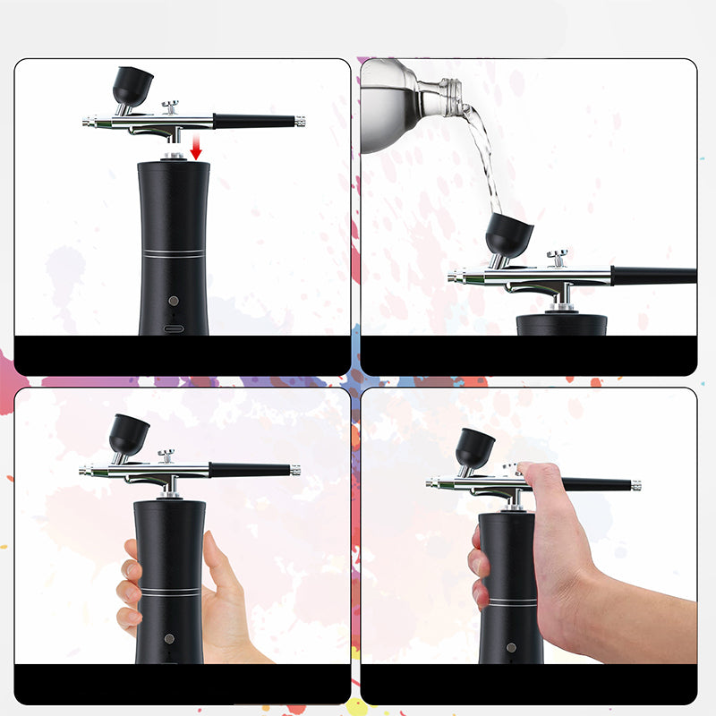 CraftPro Airbrush – Flawless, Professional Art with Effortless Precision
