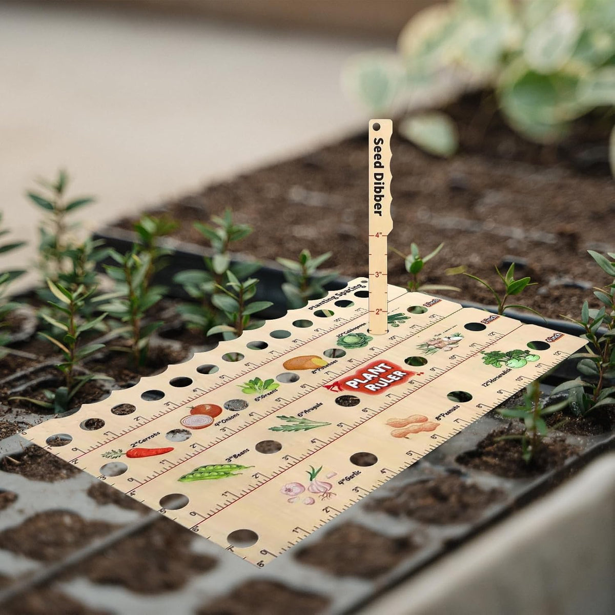 PlantRuler – Perfect Seed Spacing and Depth for Thriving Plants
