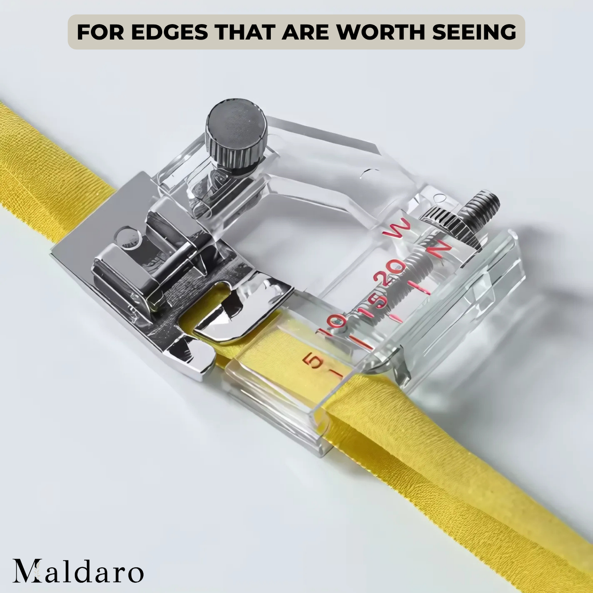 EdgeAligner – Perfectly Straight Fabric Edges Every Time