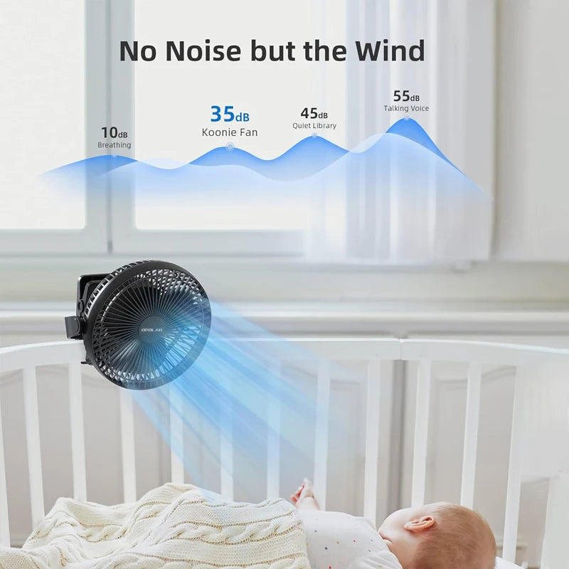 BreezeClasp – Powerful Cooling Anywhere and Anytime, No Power Outlet Required