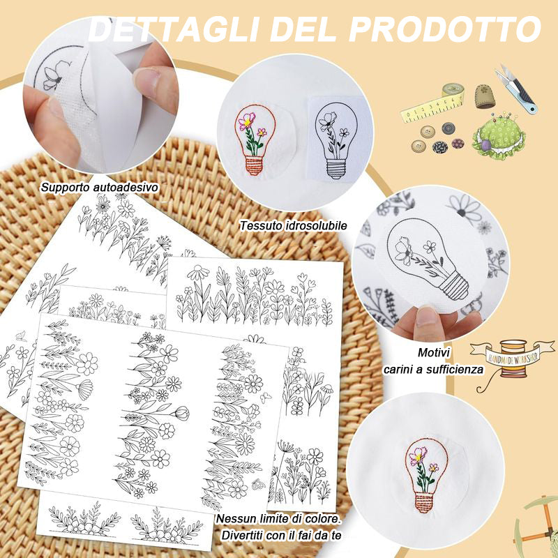 1+1 FREE | WaterStitch - Perfect Embroidery Every Time, Without Effort or Mess