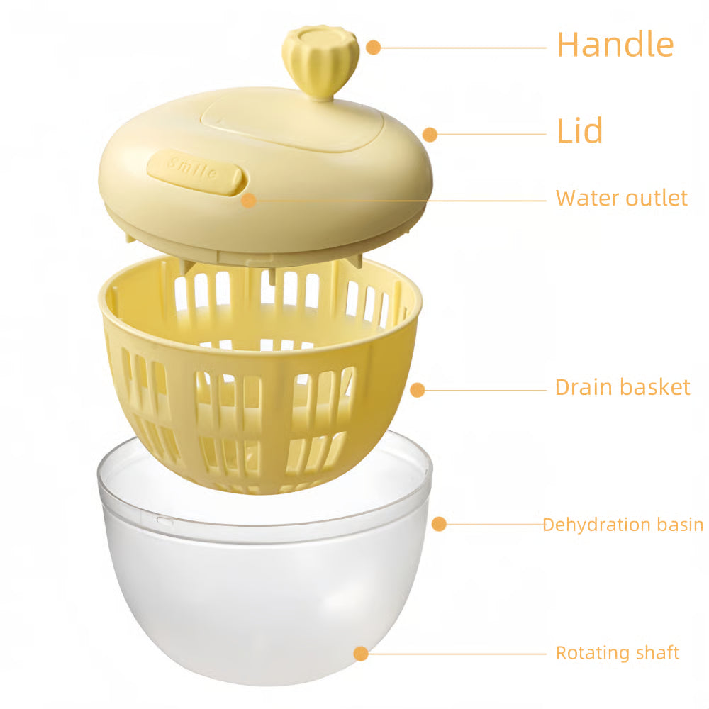 TwirlFresh – Wash, spin, and store fresh leaves immediately