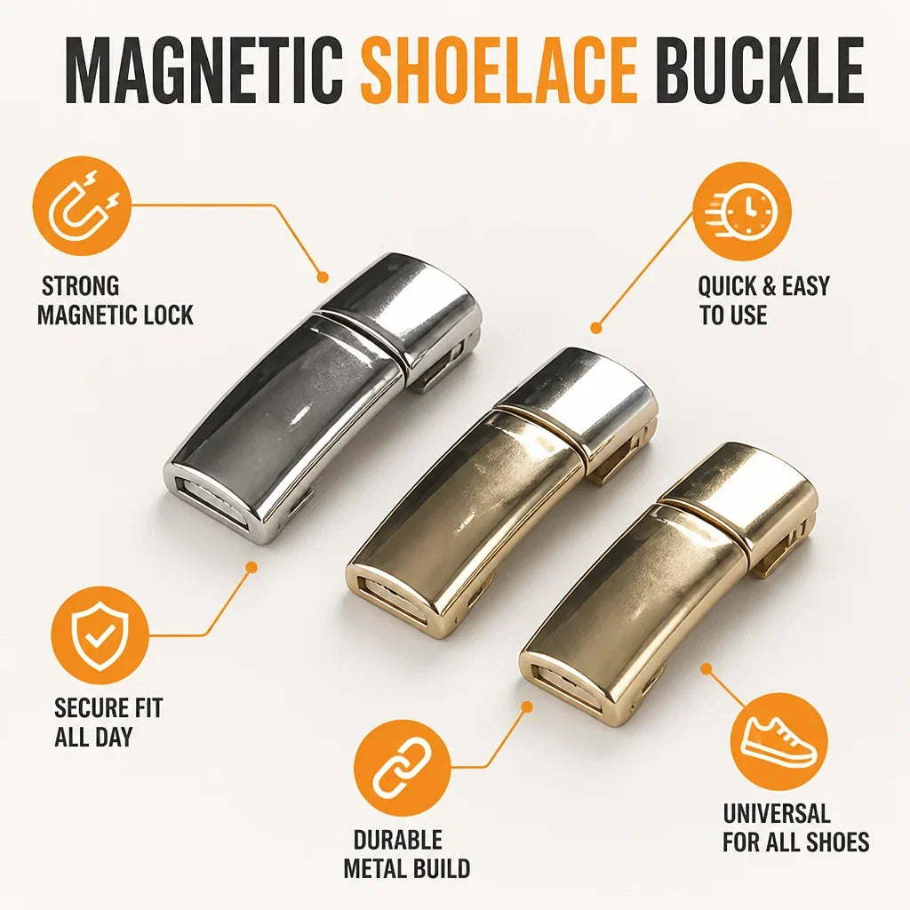 1+1 FREE | MagneticBuckle - Secure Shoes Instantly