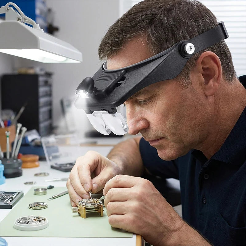 DetailScope – See tiny details hands-free with bright LED clarity