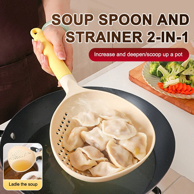 1+1 FREE | ScoopSwift – Drain and Serve Food Faster Without Mess