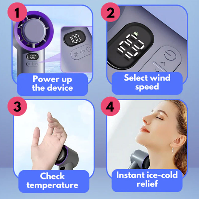 CycloBreeze – Stay Cool Anywhere for Up to 16 Hours