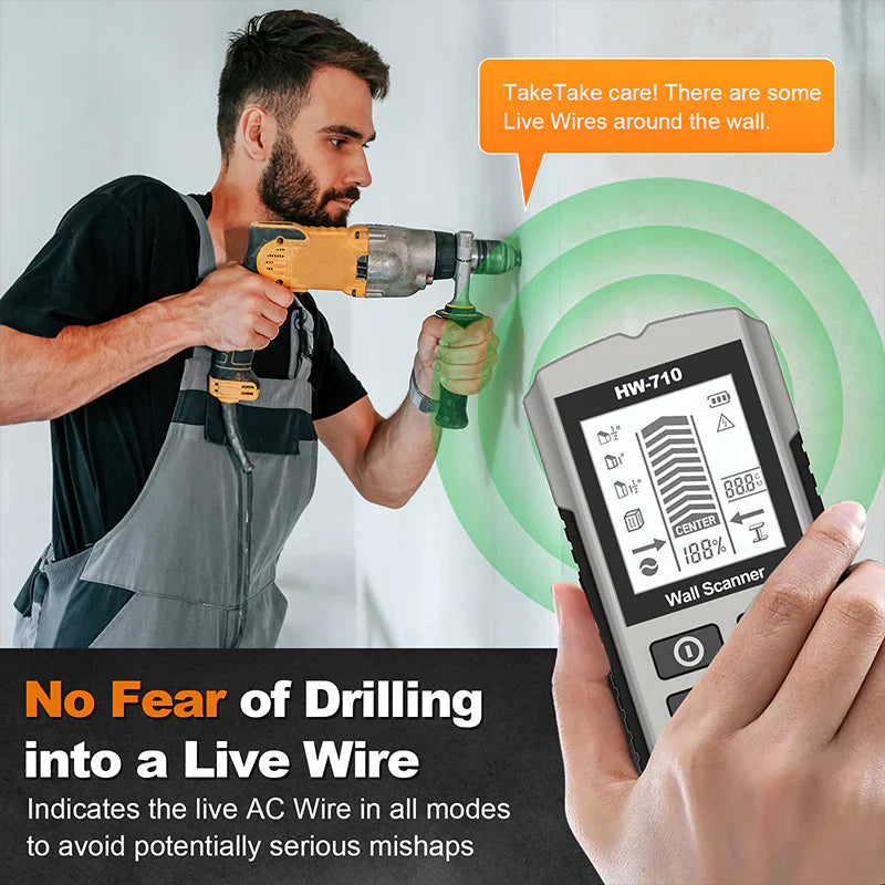 WallGuard Pro - Safely Detect Hidden Pipes and Cables Instantly