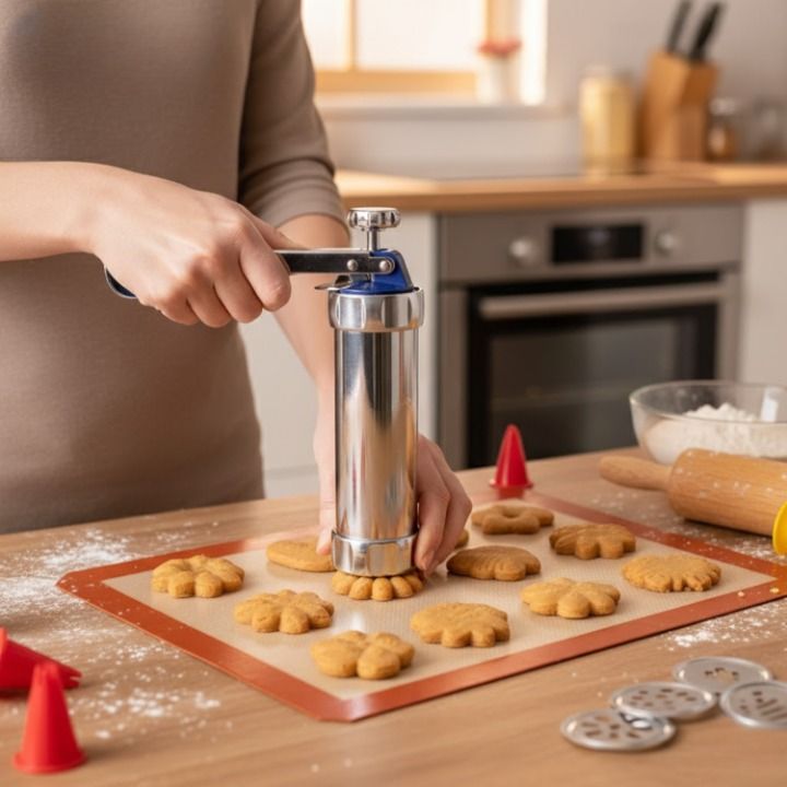 BakeCraft Pro – Perfectly Shaped Cookies Every Time