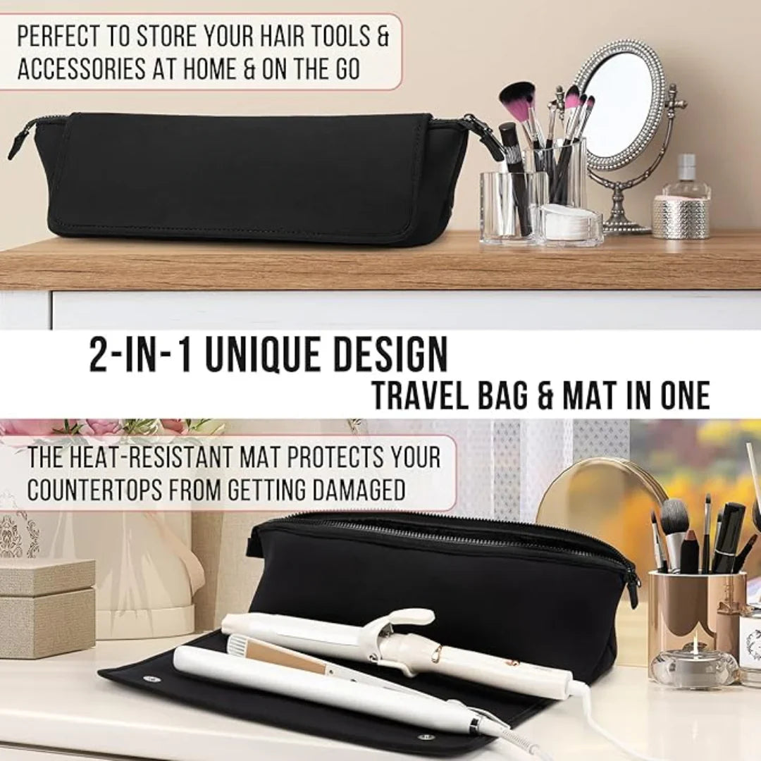 StyleGuard – Immediate protection of work surfaces from heat damage caused by styling tools