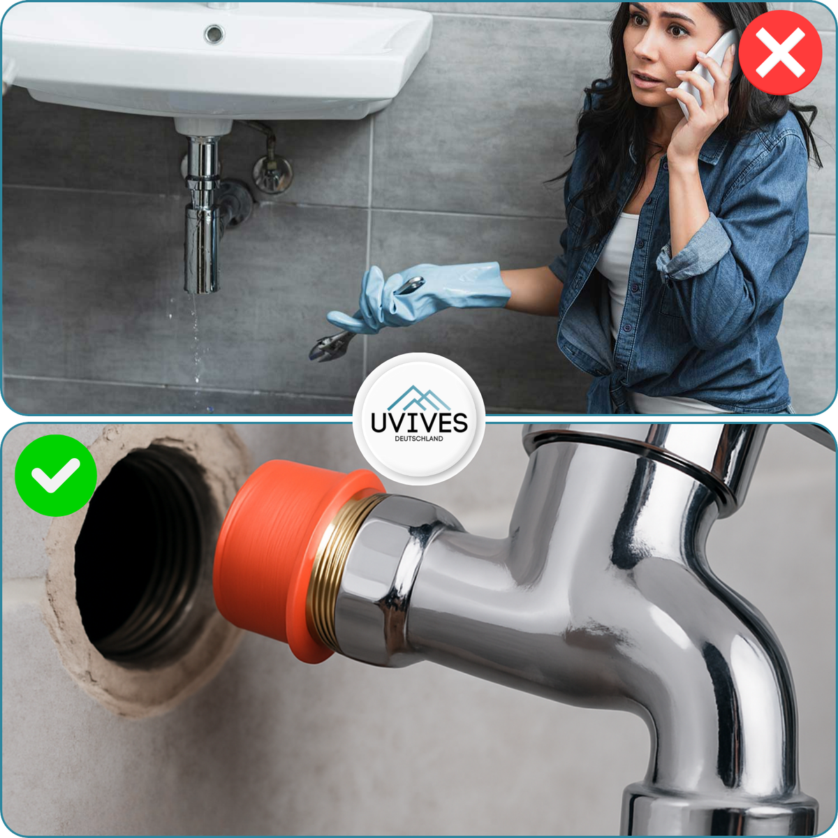 10+10 FREE | GripSeal – The universal silicone seal for every pipe thread