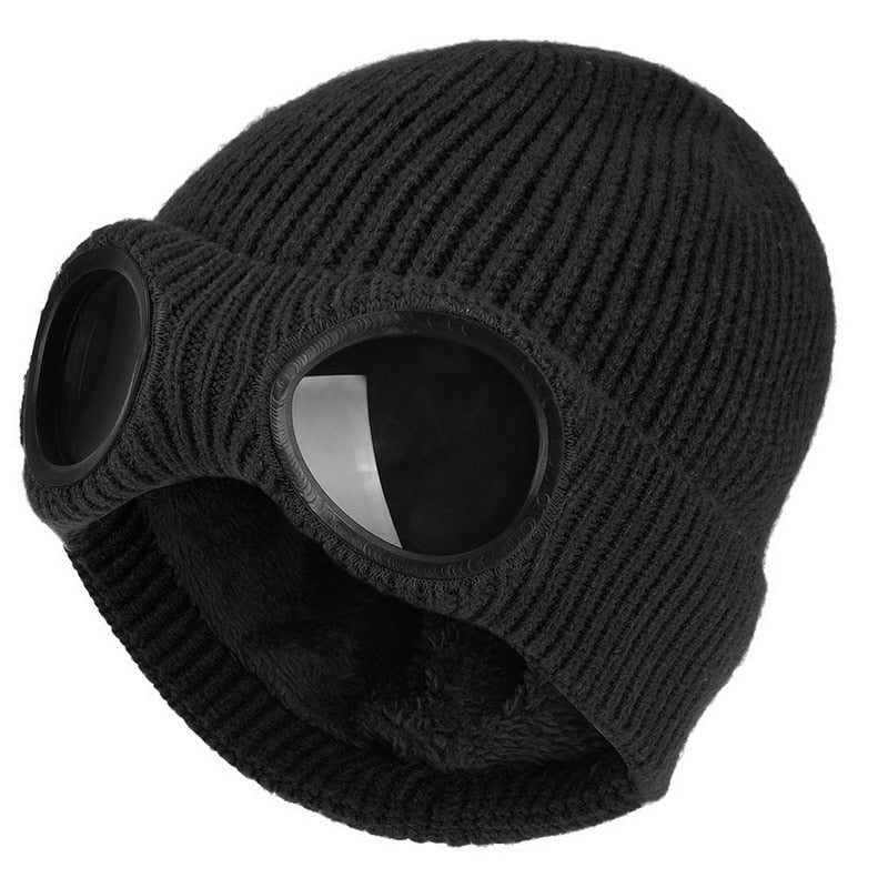 ChillBonnet – Ultimate Warmth and Windproof Style with Removable Protective Goggles