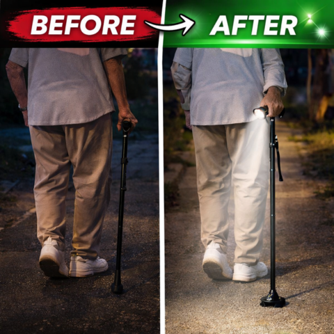 BrightStride – Walk Safely Anywhere with Integrated LED Light