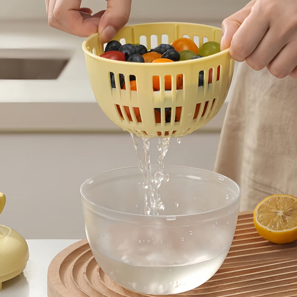 TwirlFresh – Wash, spin, and store fresh leaves immediately