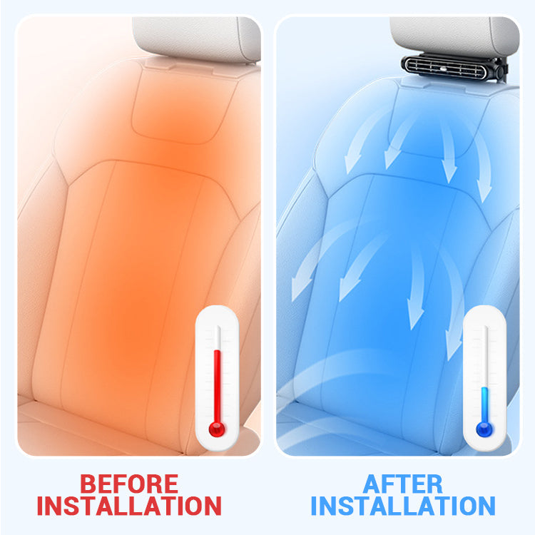 DriveBreeze – Instant Cooling for Any Seat with Adjustable Airflow