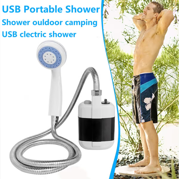 ShowerPulse - Instant Powerful Outdoor Shower for On the Go