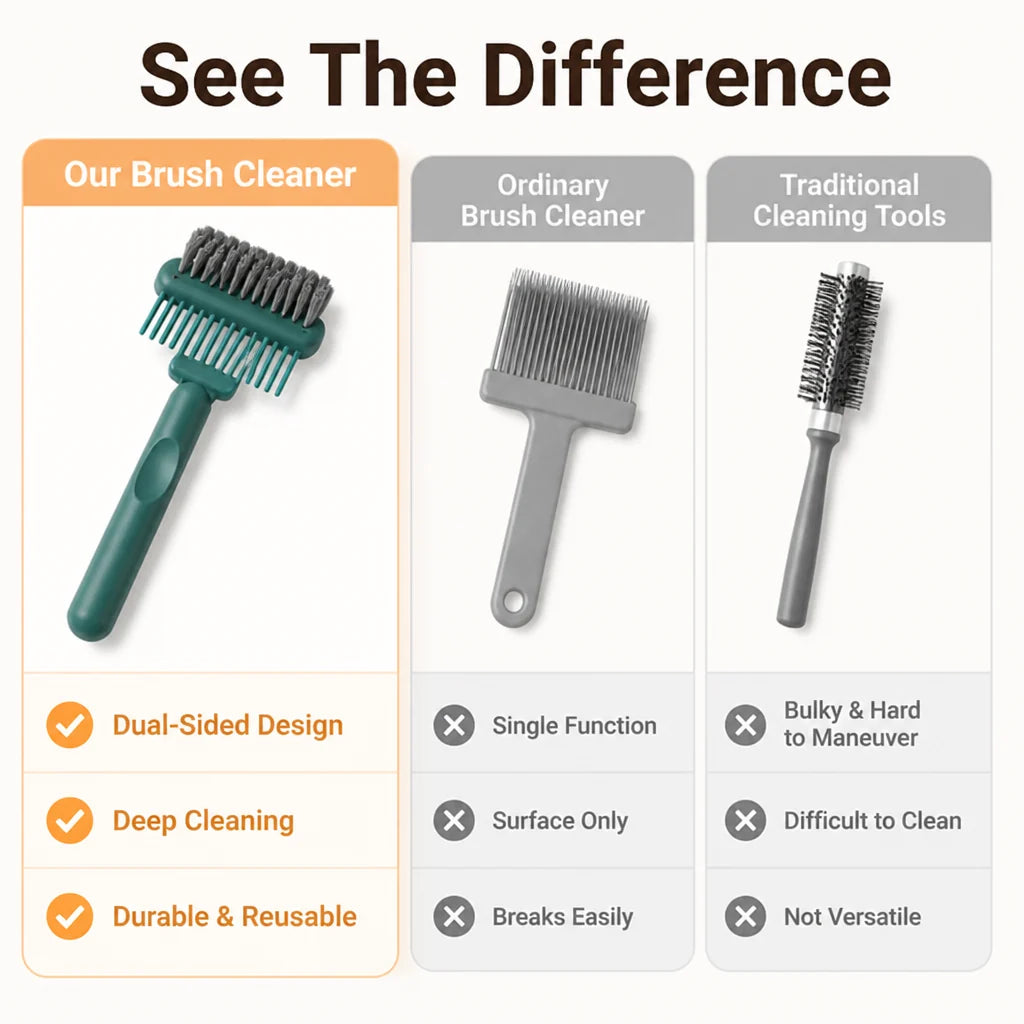 2+1 FREE | BrushRevive - Effortless Hairbrush Cleaning Every Time