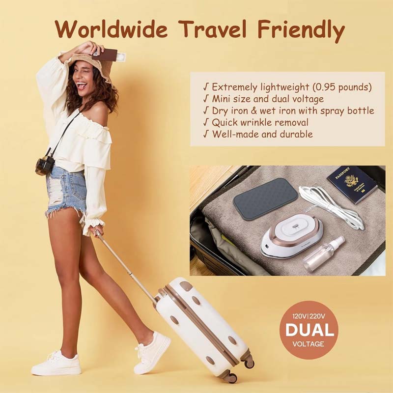 MagicWand – Instantly Smooth Wrinkles Anywhere While Traveling