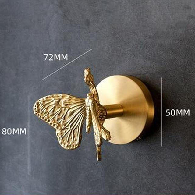 WallWonders - Stunning Brass Animal Hooks for Instant Wall Organization