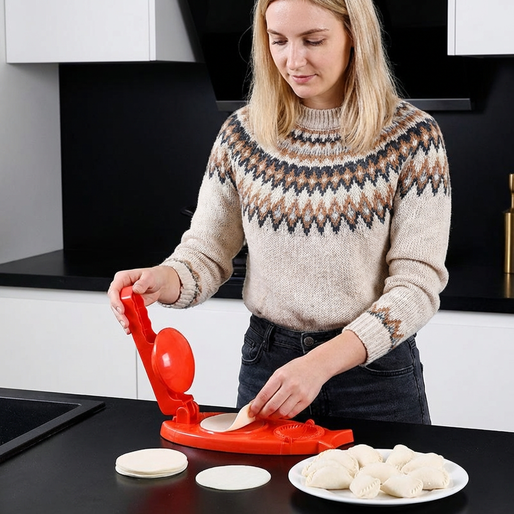 1+1 FREE | DumpliEase – Perfectly Shaped Dumplings Quickly and Cleanly Every Time