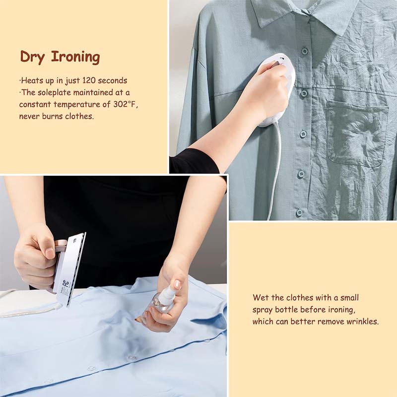 MagicWand – Instantly Smooth Wrinkles Anywhere While Traveling