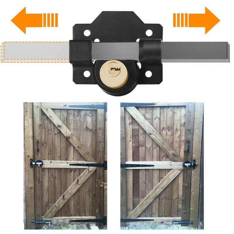 BarnLock – Weatherproof Gate Lock That Never Rusts or Fails