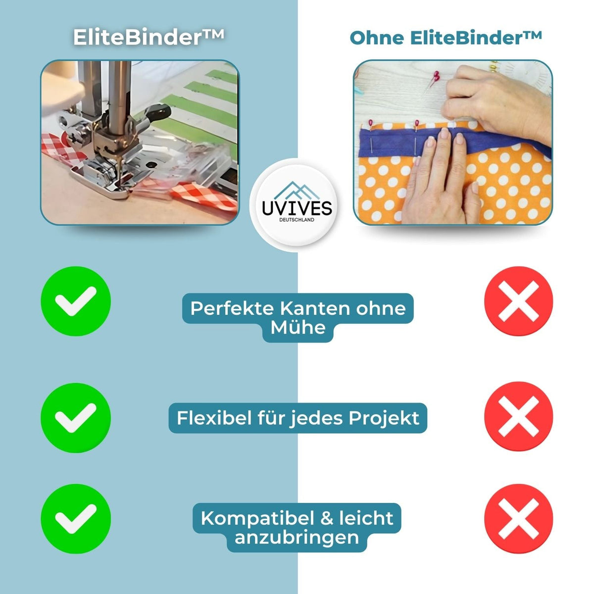 EliteBinder - Adjustable Slant Binding Foot