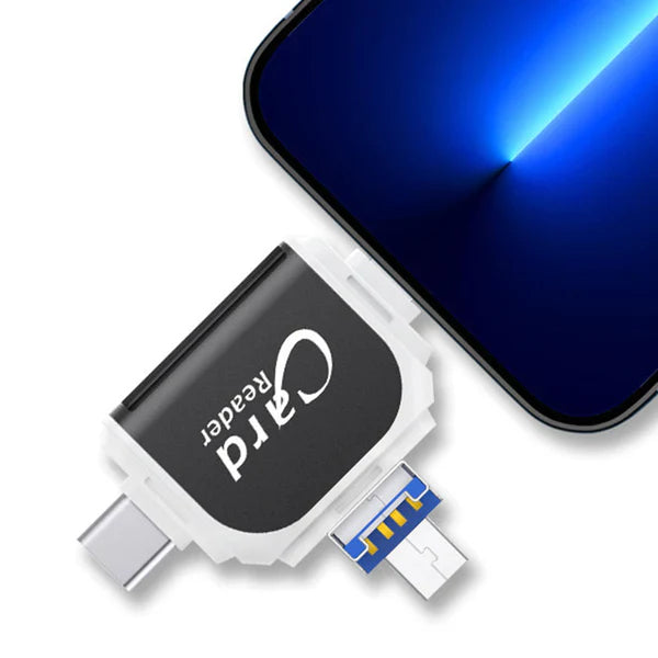 MultiPortX - 4-in-1 Universal Multiport SD/TF Card Reader