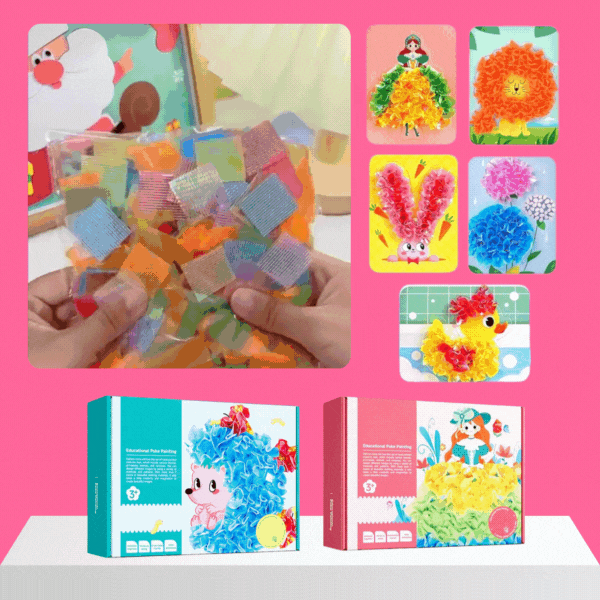 CraftivaKids - Ignite Creativity with Clean Fabric Art Fun