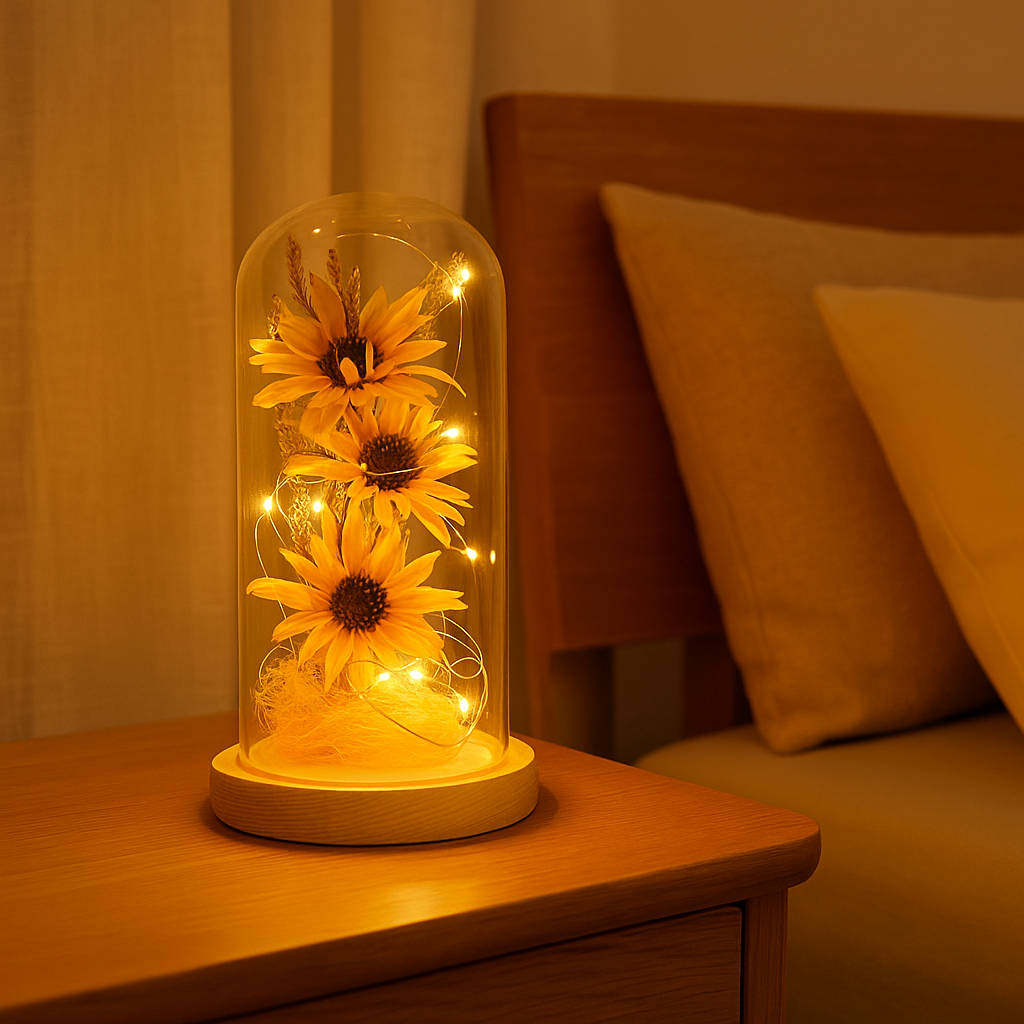 ShineBloom - Cozy Sunflower Lamp that Calms and Brightens Any Room
