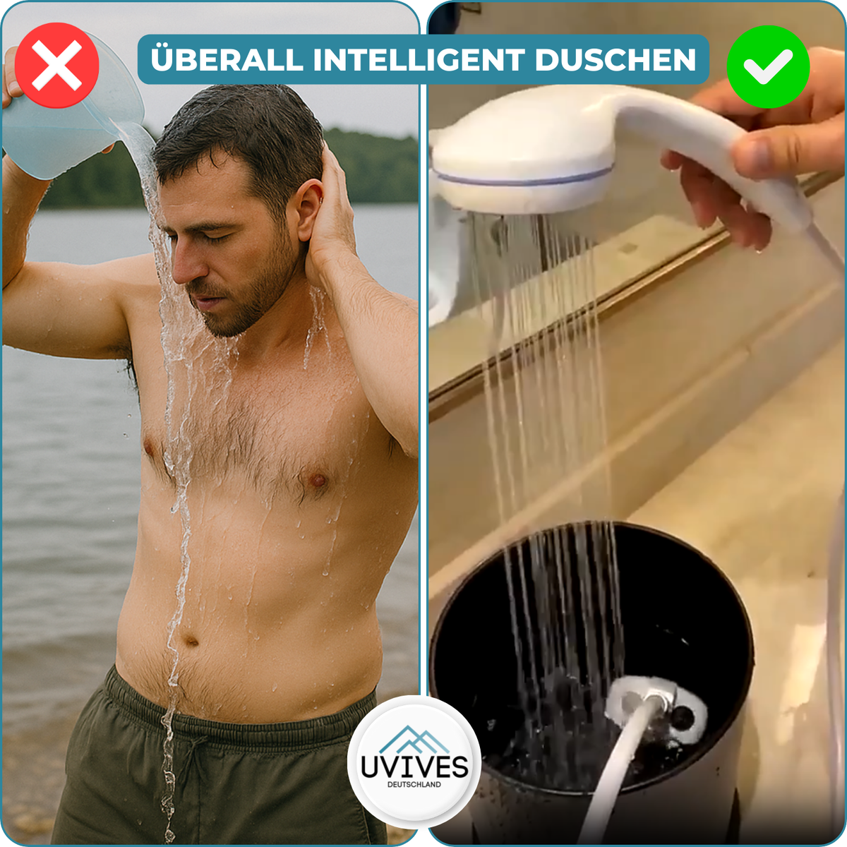 CampShower – Shower like at home, no matter where you are