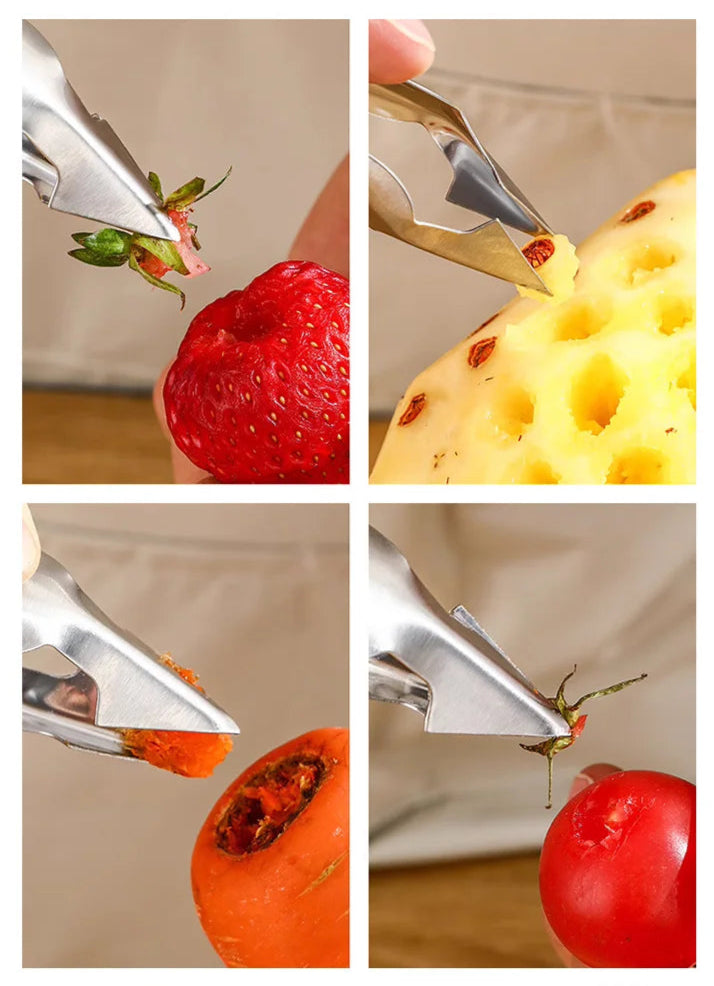 PineappleSwift - Quickly Removes Fruit Stems Without Crushing or Mess