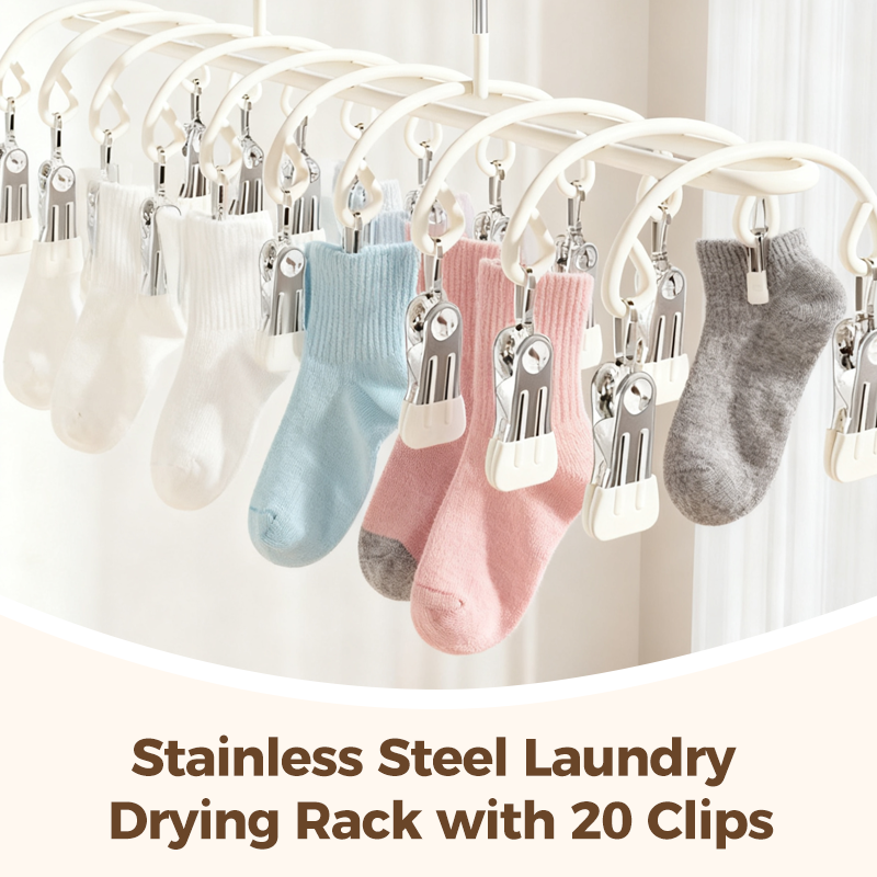 DryMaxx - Clothes Rack with Double Capacity Dries Clothes Faster