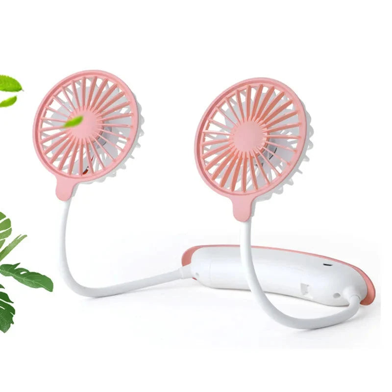 DoubleBreeze – Instant Hands-Free Cooling Wherever You Go