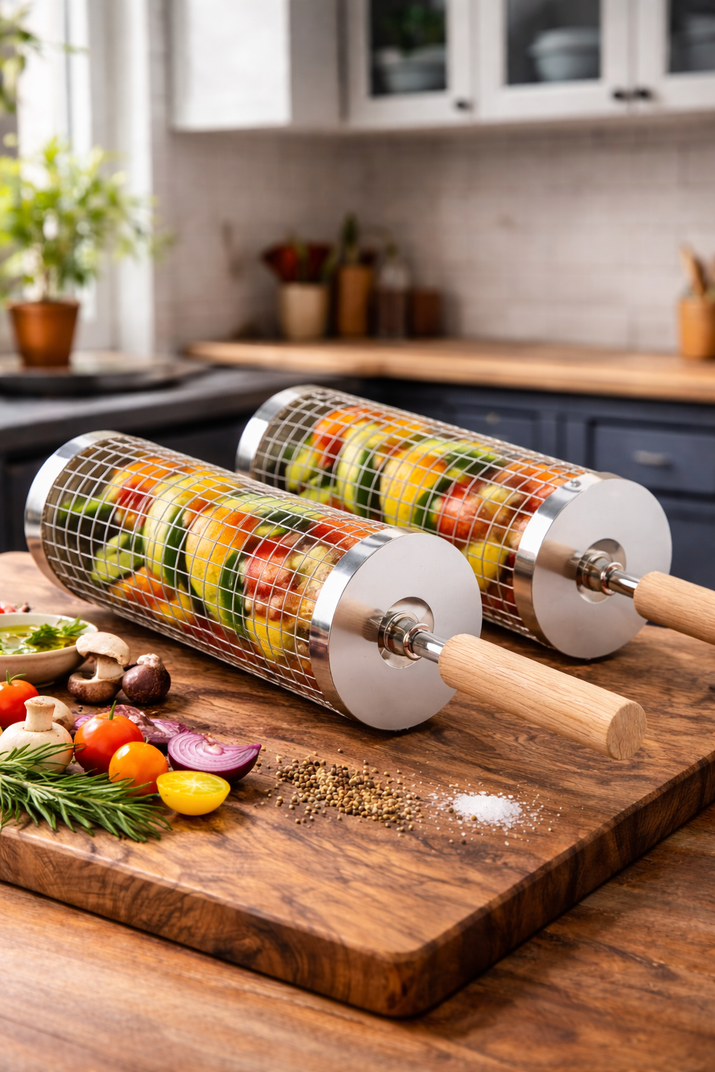 BBQLock – Easily turn food without it falling apart or burning
