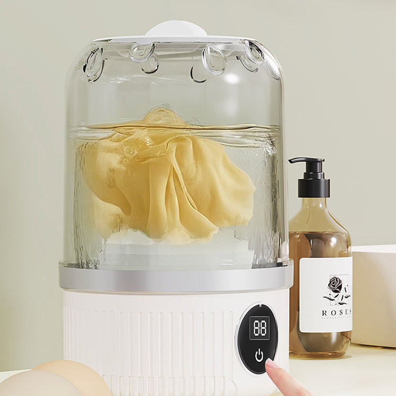 WashyGo Pro – The Wireless Mini Washing Machine for Anywhere!