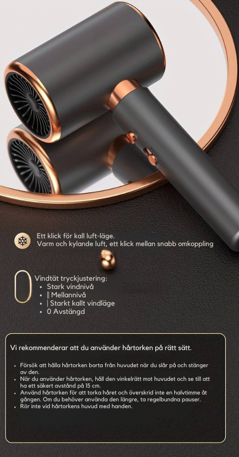 BreezeBlow – Quick Drying Without Heat Damage for Shiny Hair