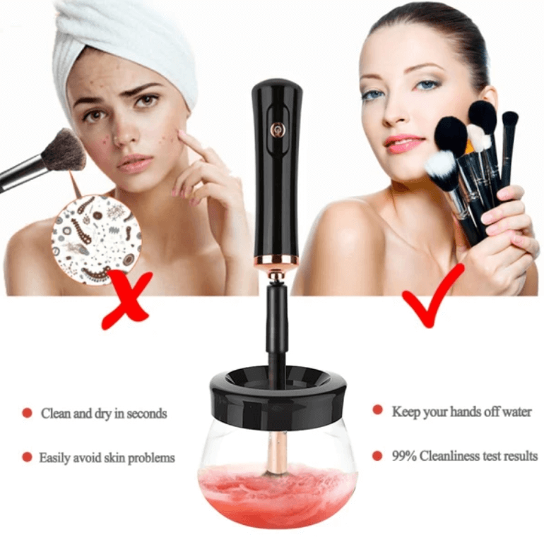 GlowSpin – Clean Brushes in Just 10 Seconds