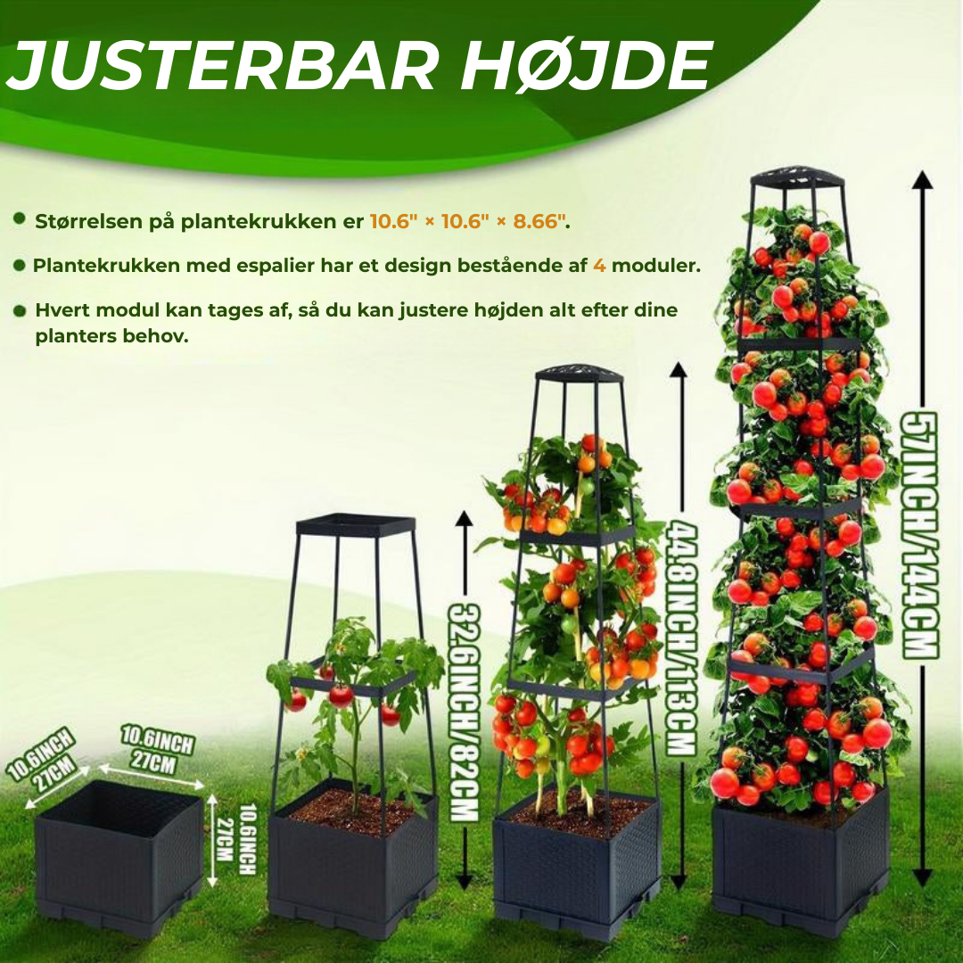 GrowUpTower - Easily Maximize Plant Growth in Small Spaces