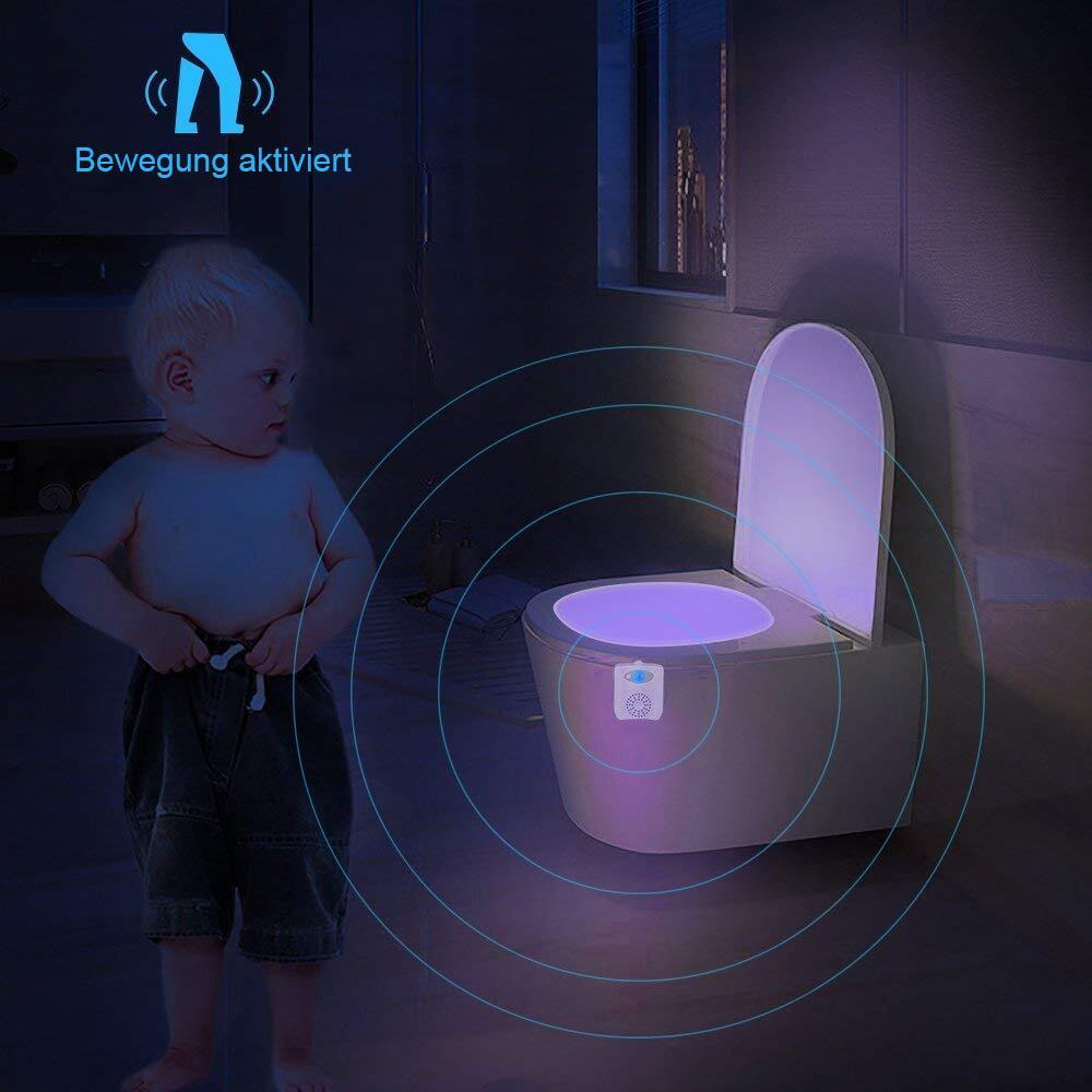 LumiClean – Colorful Toilet Light with UV Hygiene