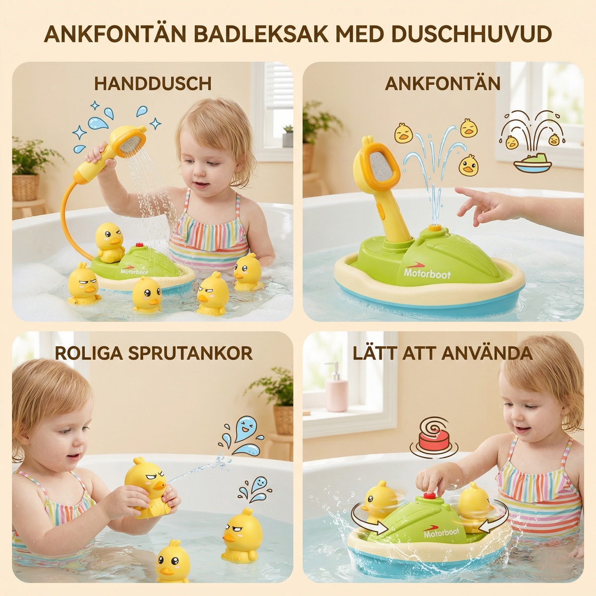 SplashWharf – Makes bath time a fun water adventure