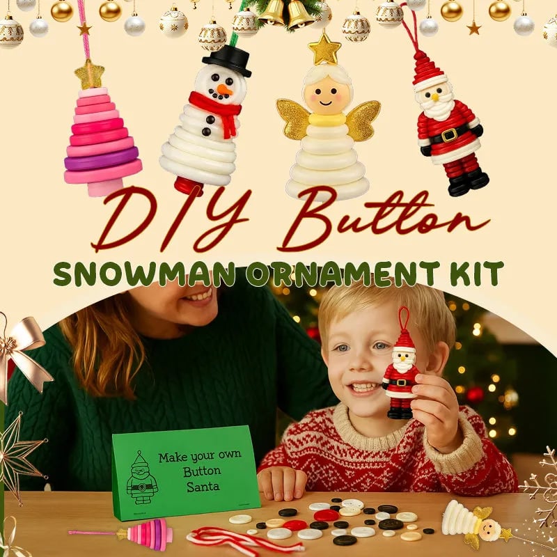 ButtonJoy – Your Personal DIY Christmas Miracle Made of Buttons