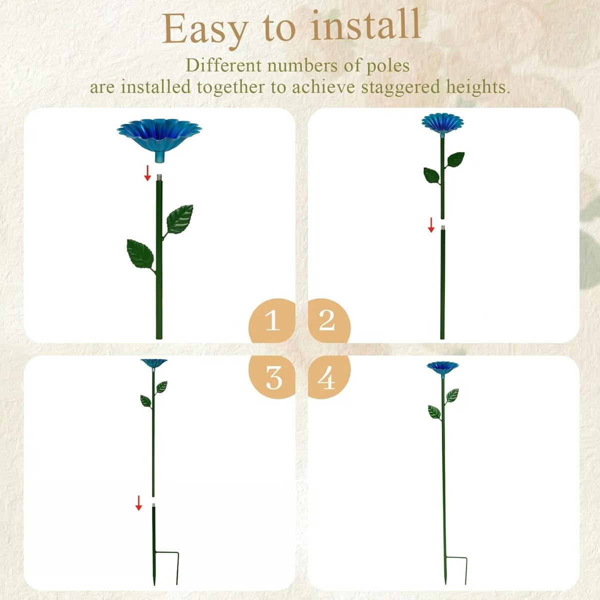 BloomNest - Attracts Bees & Butterflies with Refreshing Pollinator Oasis