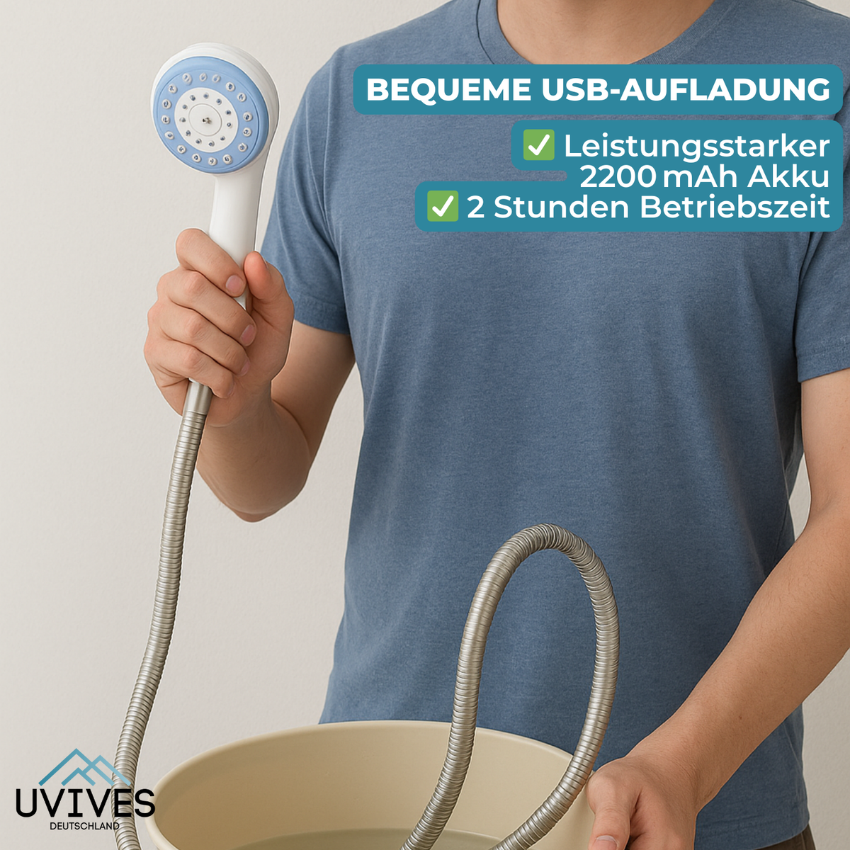 CampShower – Shower like at home, no matter where you are