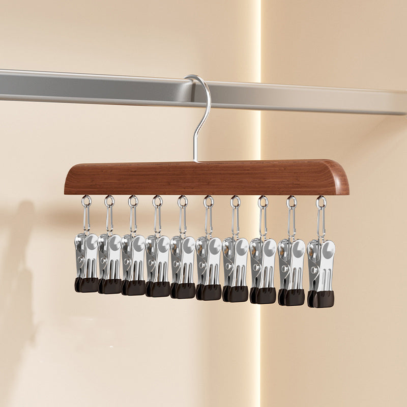 ClosetHaven - Maximize Closet Space with Rotatable Clothes Hanger with 8 Hooks and 360° Rotation
