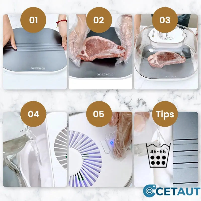 FreshThaw Pro – Meat in Minutes Instead of Hours!