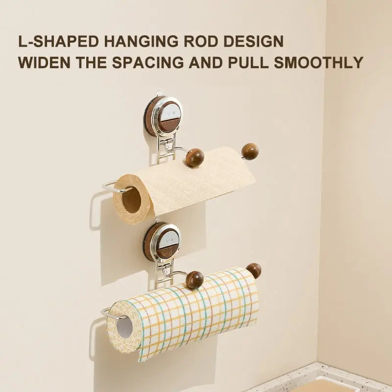 PaperRoll – Kitchen Roll Holder Without Drilling, with Style!