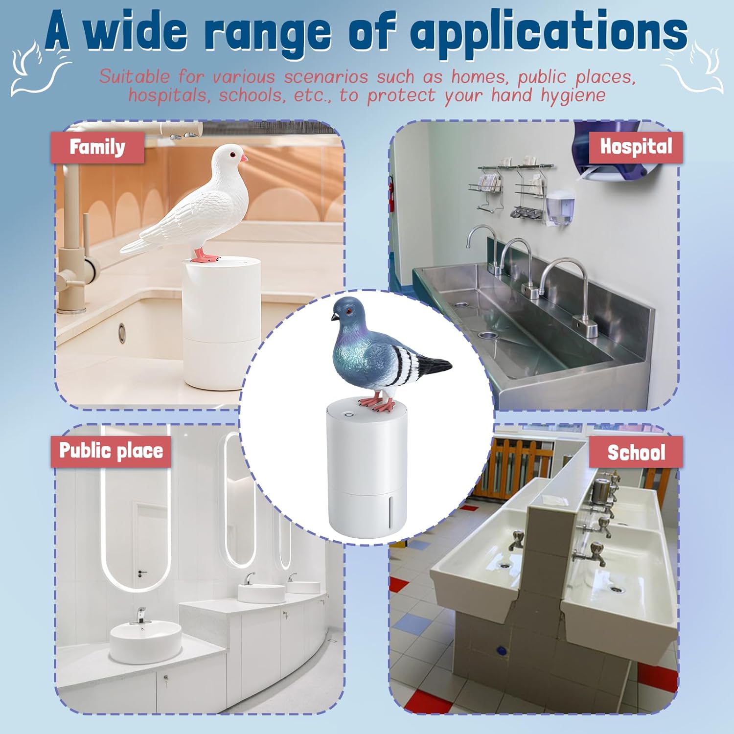 CleanDove – Hygienic Cleanliness with a Touch of Style