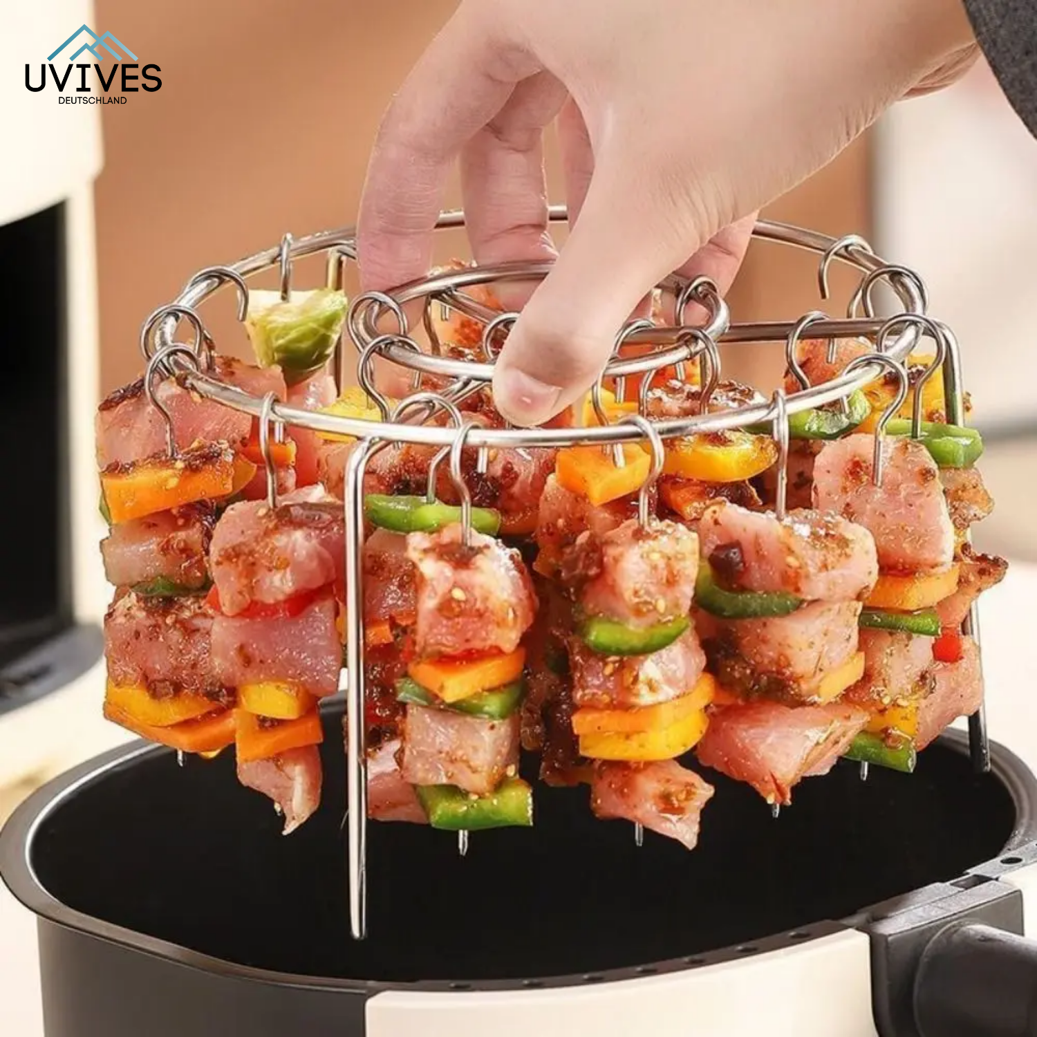 CrispGrill Set – Crispy Enjoyment Without Smoke & Fat!